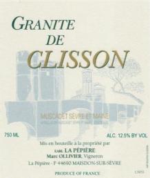 Domaine de la Pepiere - Muscadet Sevre et Maine Clisson (750ml) (750ml)