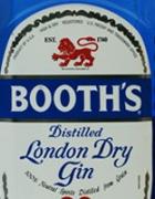 Booth's Gin London Dry 0 (1750)