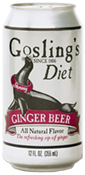 Goslings Diet Ginger Beer 6Pk Cn 0