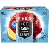 Smirnoff - Zero Red White and Blue (12 pack 12oz cans) (12 pack 12oz cans)